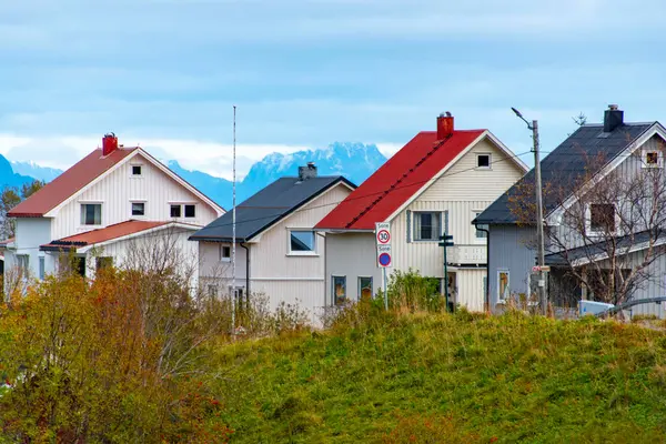 Lofoten 'deki Reine Köyü - Norveç