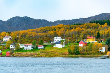 Troms County 'deki Flesnes Köyü - Norveç