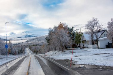 Troms County - Norveç 'te Avrupa Rotası E6