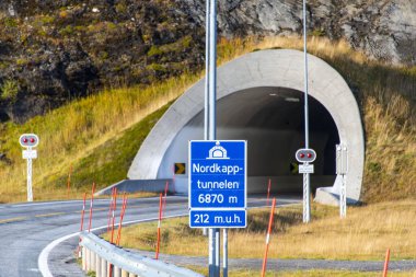 Kuzey Burnu Tüneli - Norveç