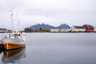 Svolvaer 'deki Marina - Norveç