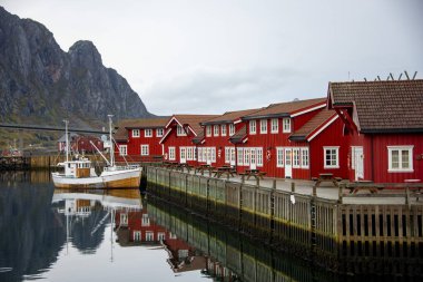 Svolvaer 'deki Marina - Norveç