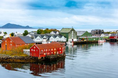 Svolvaer 'deki Marina - Norveç