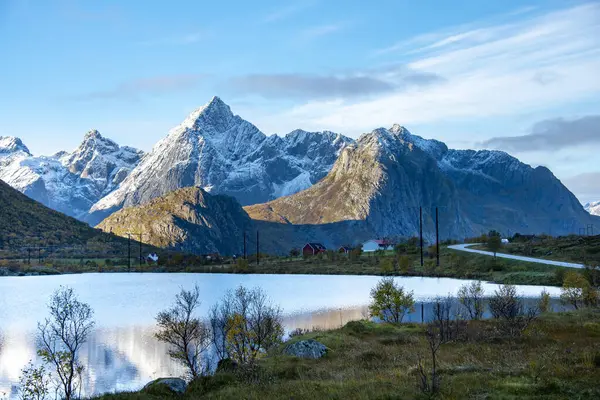 Lofoten 'deki Moskenes Adası (Moskenesoya) - Norveç