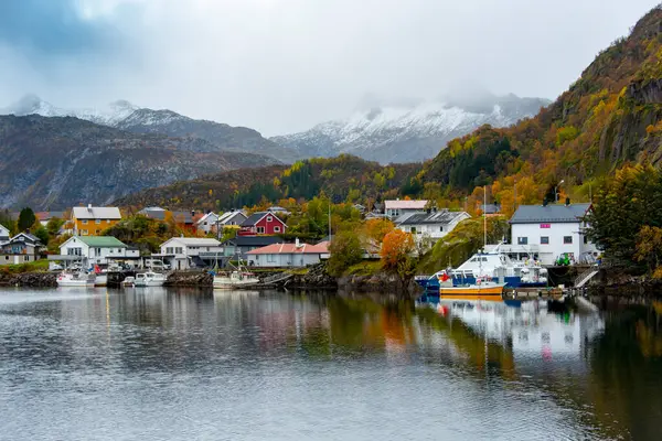 Svolvaer 'deki Marina - Norveç
