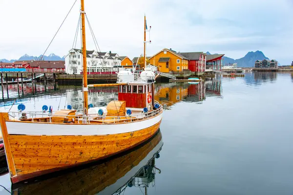 Svolvaer 'deki Marina - Norveç