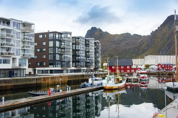 Svolvaer 'deki Marina - Norveç