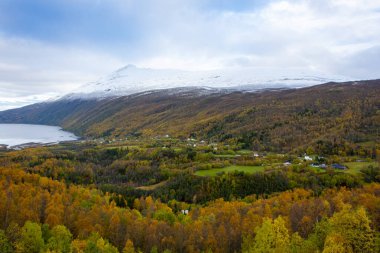 Troms County 'deki Gratangsbotn Köyü - Norveç