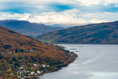 Troms County 'deki Gratangsbotn Köyü - Norveç