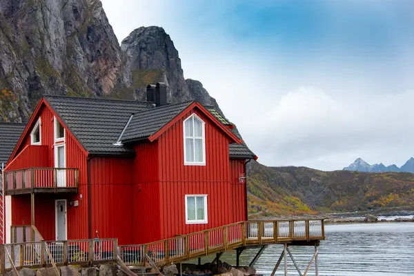 Svolvaer 'deki Rorbu Evi - Lofoten - Norveç