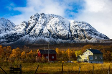 Troms County 'de Sonbahar - Norveç