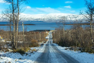 Abisko 'da Tornetrask Gölü - İsveç