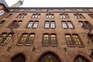 Münih 'teki New Town Hall' un İç Avlusu - Almanya