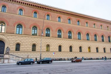 Münih 'teki Bavyera Devlet Kütüphanesi - Almanya