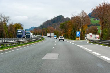 Inn Valley Otobanı A12 - Avusturya