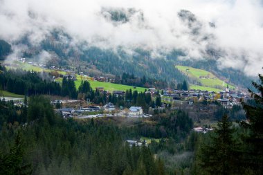 Avusturya Alplerinde Krimml Belediyesi