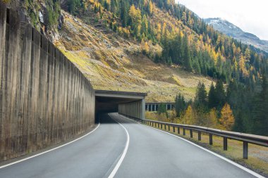 Avusturya 'da Felbertauern Yolu (B 108)