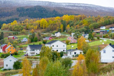 Troms County 'deki Soloy Köyü - Norveç
