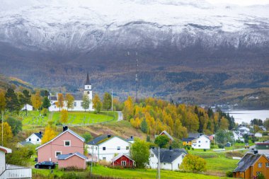 Troms County 'deki Soloy Köyü - Norveç
