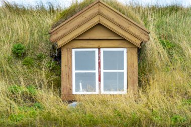 İskandinavya 'daki Geleneksel Çim Evi