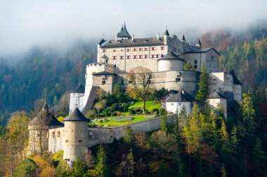 Ortaçağ Hohenwerfen Şatosu - Avusturya