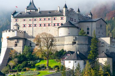 Ortaçağ Hohenwerfen Şatosu - Avusturya