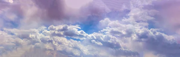 Bajeczne Chmury Piorunów Chmurach Malownicza Natura Nieba — Zdjęcie stockowe