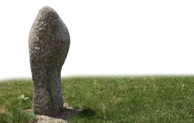 Göçebelerin antik dünyasından taş bir mezar taşı. Anıtın orijinal adı - 