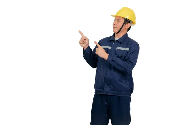 Muž Pracovní Uniformě Mechanika — Stock fotografie