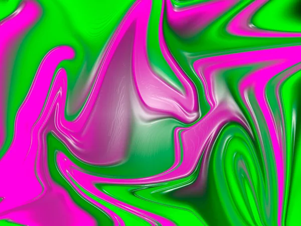 Zöldes Rózsaszín Abstract Wallpaper Műanyag Szöveggel Kiváló Minőségű Illusztráció — Stock Fotó