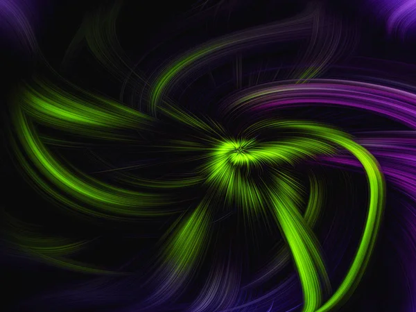 Иллюстрация Фиолетового Зеленого Фона Пространства Туманности Предпосылки Ресурсы Imahe — стоковое фото