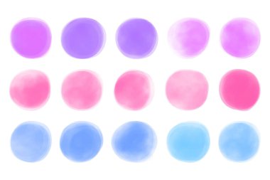 Fırça Çemberi Logo Şablon Vektörü Ayarları