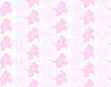 Pastel Pembe Çiçek Deseni Arkaplanı