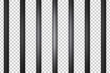 Hapishane Parmaklıkları Vektör İllüstrasyonu