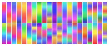 Parlak Renkli Ekran Gradyan Renk Bataklıkları
