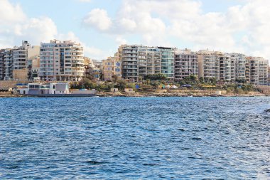 Malta 'da Sliema Görünümü