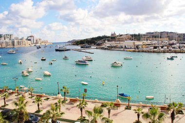 Sliema, Malta - 20 Aralık 2022: Malta Deniz Havacılık Bölgesi