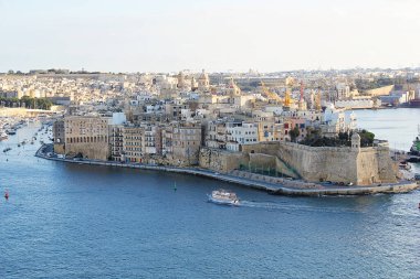 Valletta, Malta - 19 Aralık 2022: Malta 'da Ada
