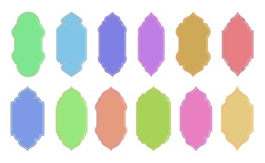 Çocuklar için Renkli Güzel Çerçeve veya Kenarlık Arkaplanı