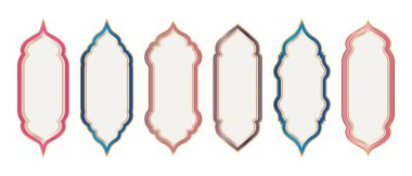 Oryantal Pembe Zarif Çerçeve veya Kenarlık Arkaplan Ayarları