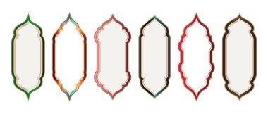 Doğulu Renkli Zarif Çerçeve veya Kenarlık Arkaplan Ayarları