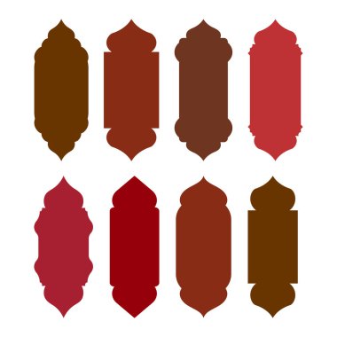 Doğulu Kırmızı Zarif Çerçeve veya Kenarlık Arkaplan Ayarları