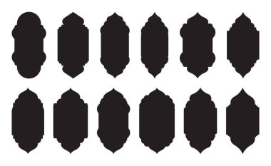 Süslü Fas Biçimi Amblem Kenarlığı veya Çerçeve Elemanı Ayarları