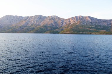 Hırvatistan Sahil Doğası ve Makarska Riviera Manzarası, Hırvatistan