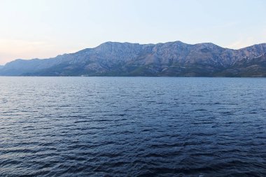 Hırvat Dalmaçya Sahili ve Makarska Riviera Manzarası, Hırvatistan
