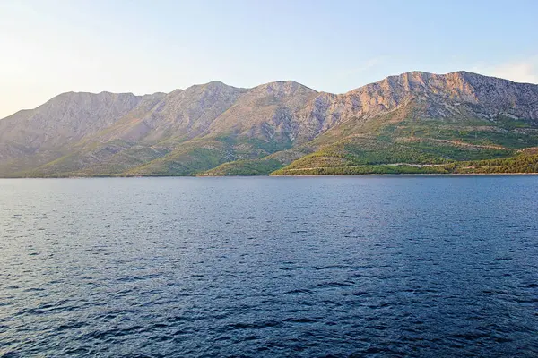 Hırvatistan 'ın Güzel Sahili ve Makarska Riviera Manzarası, Hırvatistan