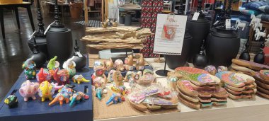 Siam Discovery Alışveriş Merkezi 23 Eylül 2023 'te Bangkok Tayland' da çekildi.