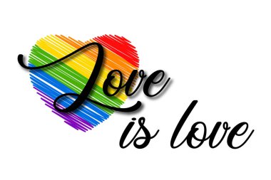 Aşk LGBT 'nin karalanmış kalbiyle söylediği bir sözdür.
