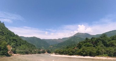 Nepal 'deki Narayani Nehri havzasının Trishuli Nehri ana kolları