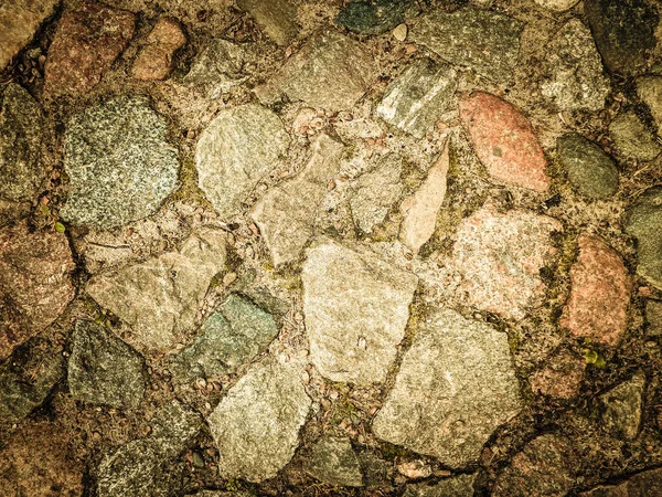 石の自然背景として舗装 コピースペース 自然コンセプト 抽象フィルタートーン — ストック写真